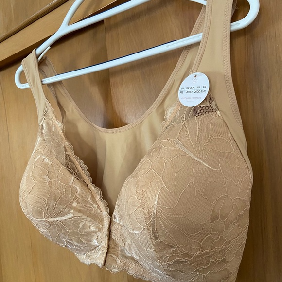 NWT Lucy Breeze Beige 42DD Bra - Picture 2 of 6